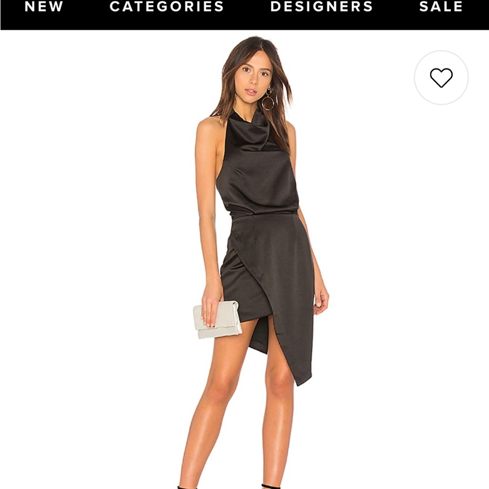 REVOLVE CAMO DRESS IN BLACK